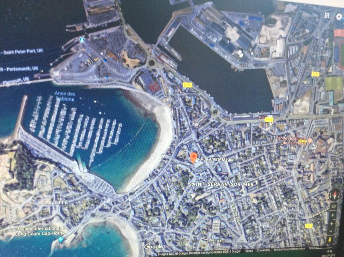 Le Sablon 50M Plage 2 Pers Possible 4 Saint-Malo Ngoại thất bức ảnh