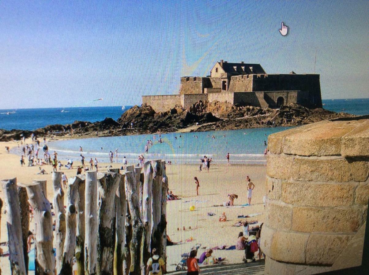 Le Sablon 50M Plage 2 Pers Possible 4 Saint-Malo Ngoại thất bức ảnh